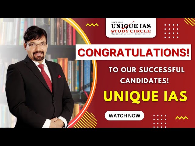 UNIQUE IAS STUDY CIRCLE Academy Bhopal Feature Video Thumb