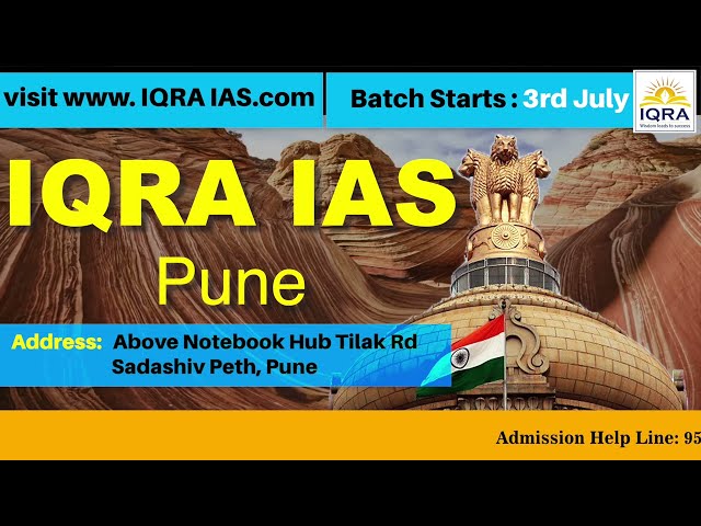 IQRA IAS Academy Pune Feature Video Thumb