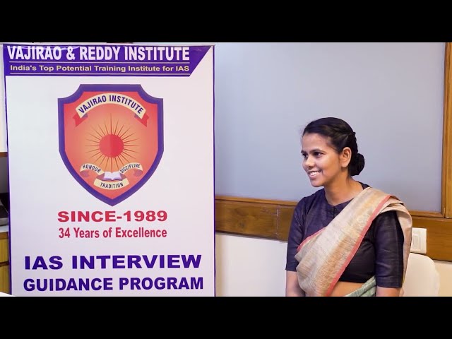 Vajirao and Reddy IAS Institute Agra Feature Video Thumb