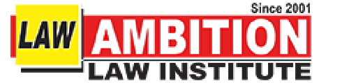 Ambition Law Institute Academy Delhi Logo