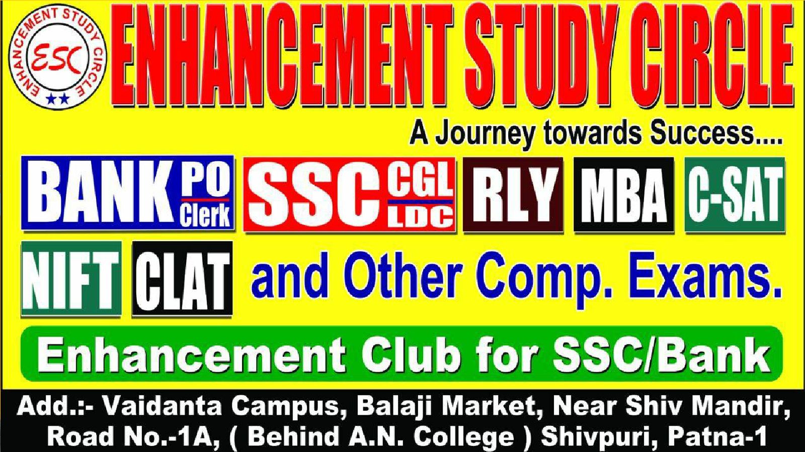 Enhancement Study Circle IAS Academy Patna Hero Slider - 1