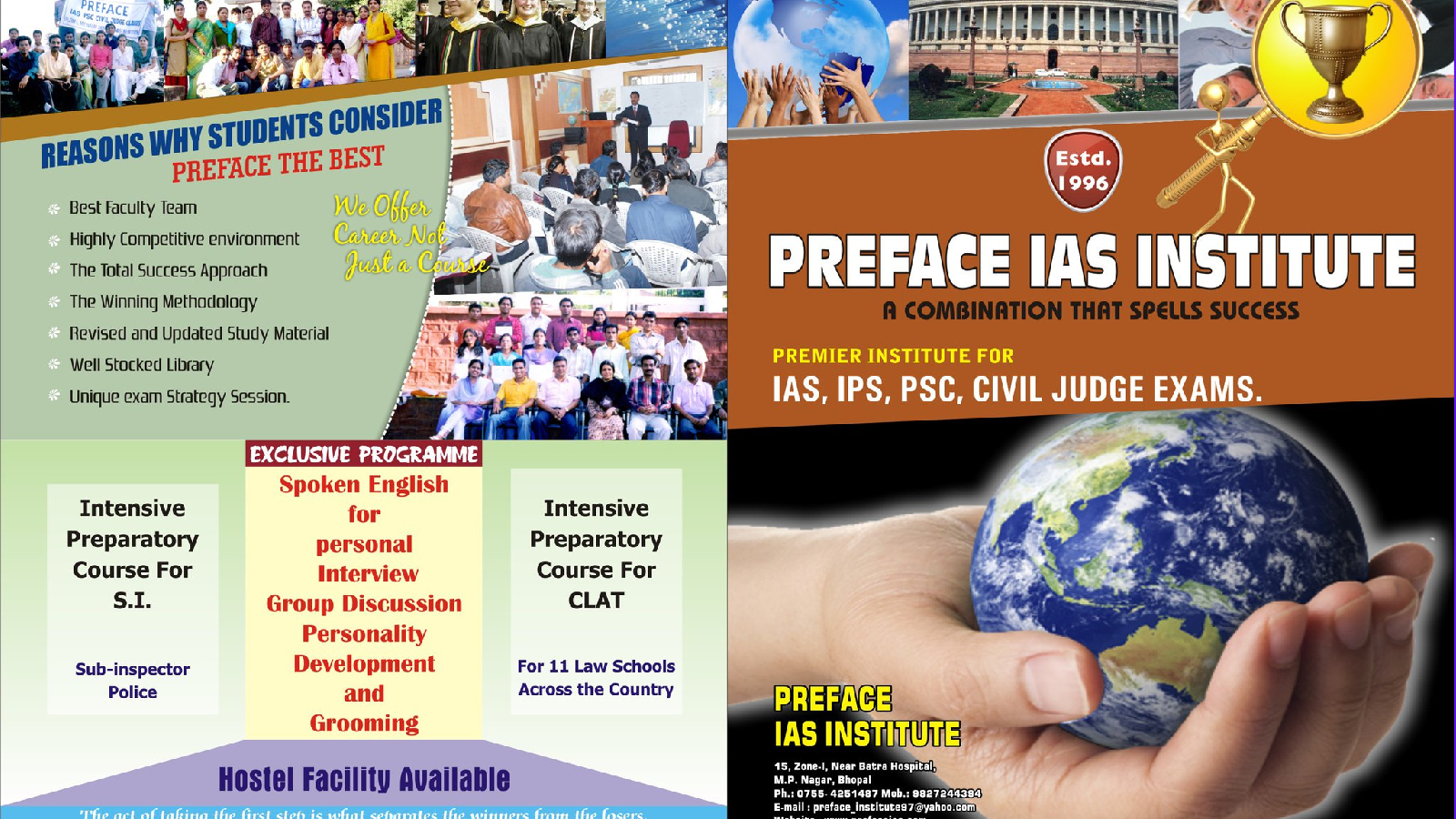 Preface IAS Institute Bhopal Hero Slider - 1