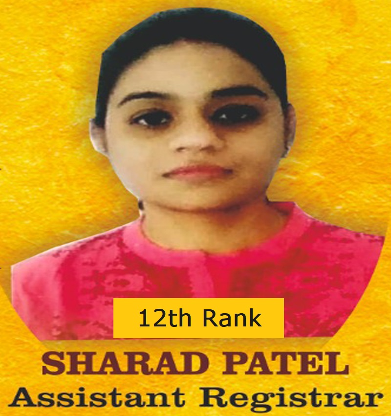 S.S.N. IAS Academy Bhopal Topper Student 1 Photo