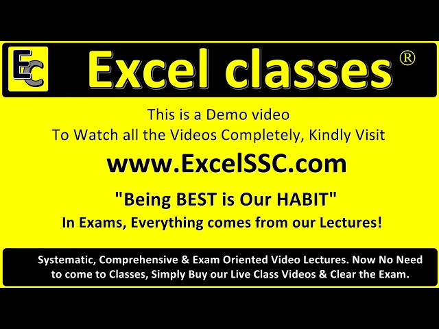 Excel SSC Coaching Delhi Feature Video Thumb